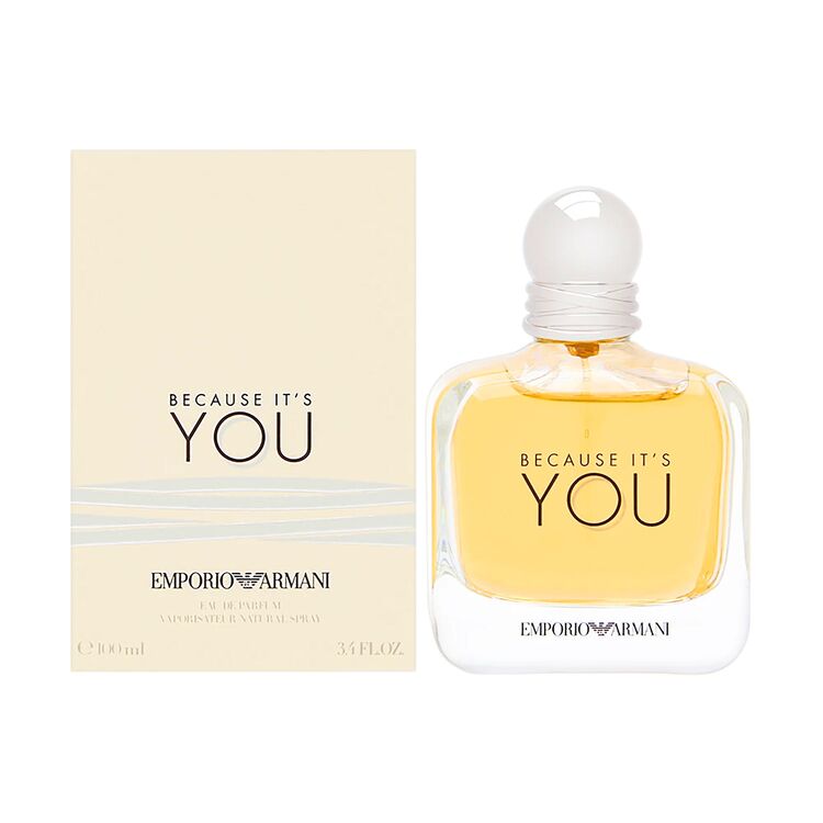 Dione - BECAUSE IT'S YOU for women Eau de Parfum by EMPORIO ARMANI. 100 ml